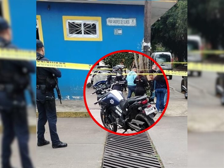 Hombre fallece en plena vía pública en la colonia Rafael Lucio de Xalapa; esto ocurrió