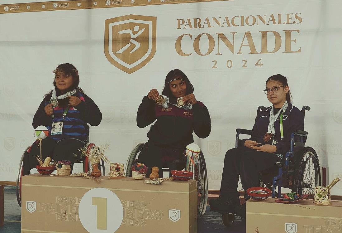 Cierra Veracruz paraatletismo con siete preseas