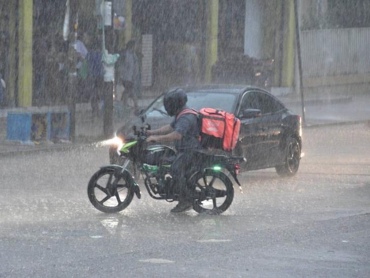 Se mantienen potencial de lluvias intensas en el Sur; este es el aviso Especial de Protección Civil de Veracruz