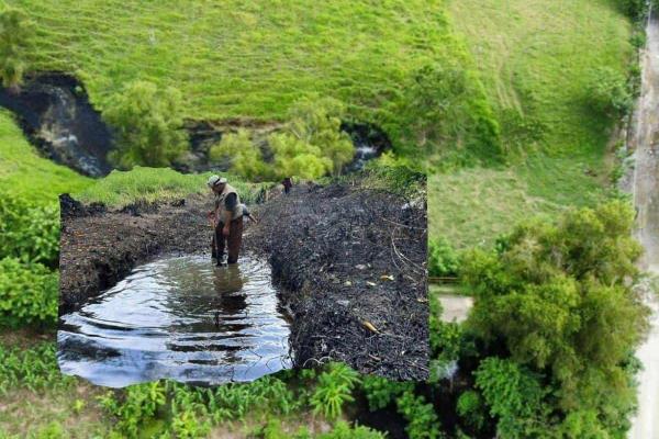Lluvias empeoraron derrame de Pemex en Papantla; ONG´s piden solución