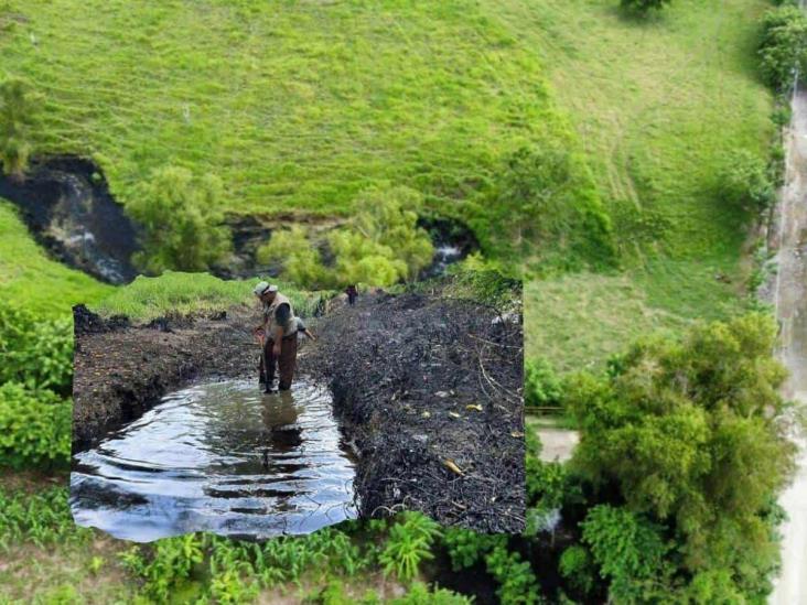 Lluvias empeoraron derrame de Pemex en Papantla; ONG´s piden solución