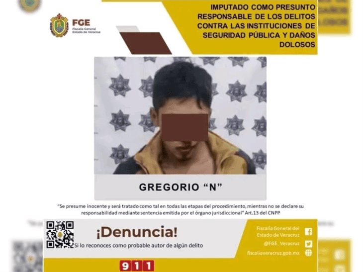 Gregorio "N" es detenido en Colipa; lo acusan de varios delitos 