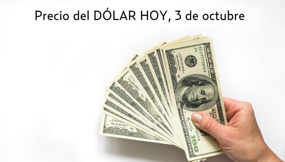 Precio del dolar en México: ¿cuál es el tipo de cambio hoy 3 de octubre?