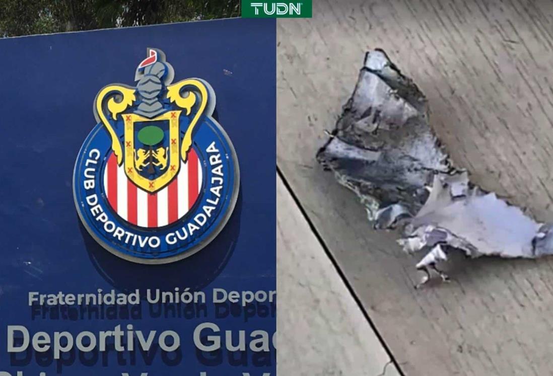 Lanzan artefacto explosivo a sala de prensa de Chivas