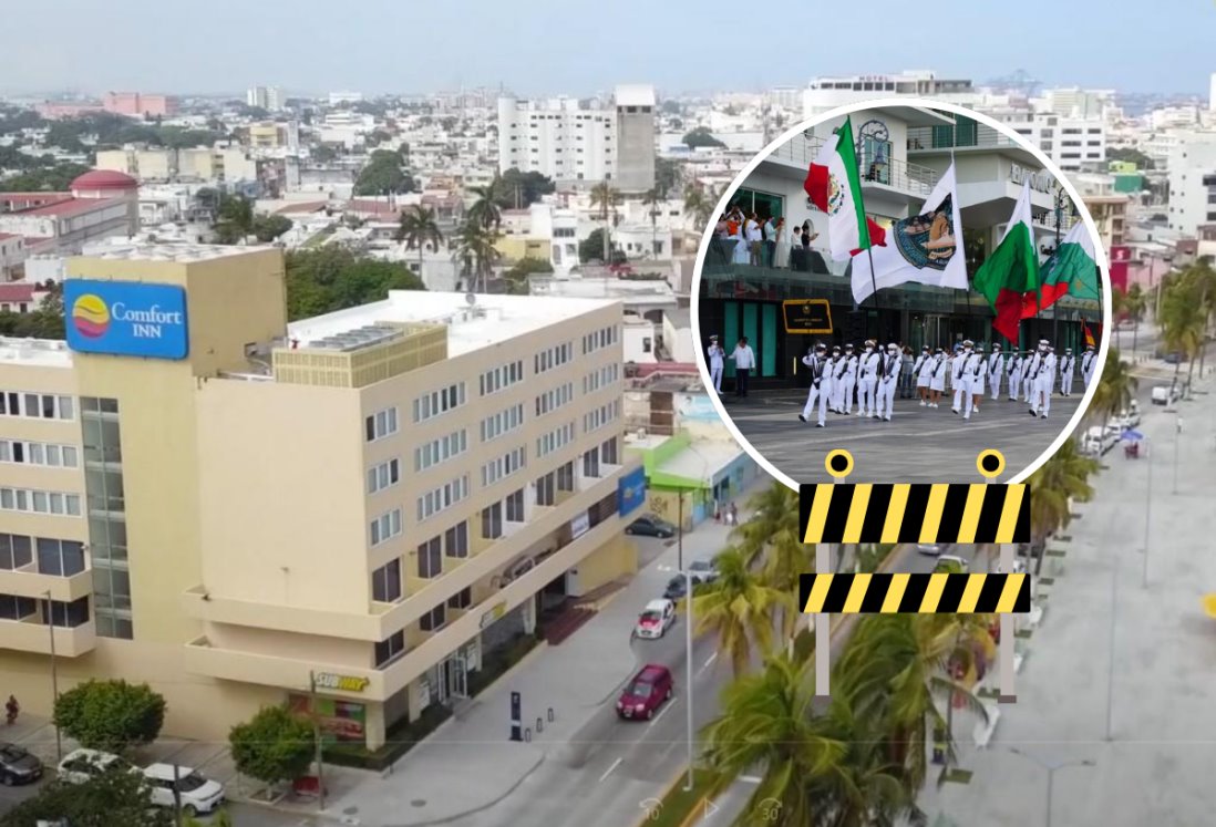 Habrá cierres viales en Boca del Río por desfile naval por la creación de la Armada de México