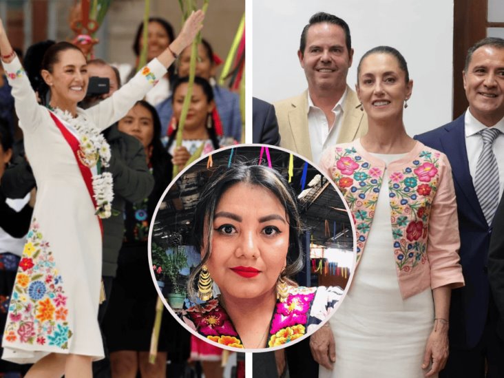 Estos son otros diseños de Claudia Vázquez Aquino, la artesana zapoteca que bordó el vestido de Claudia Sheinbaum