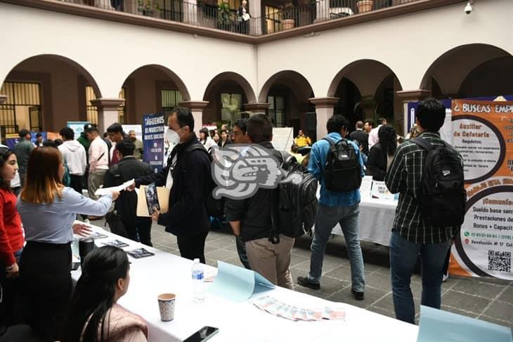 Realizan Feria del Empleo en Xalapa; se esperan lograr más de 400 puestos 