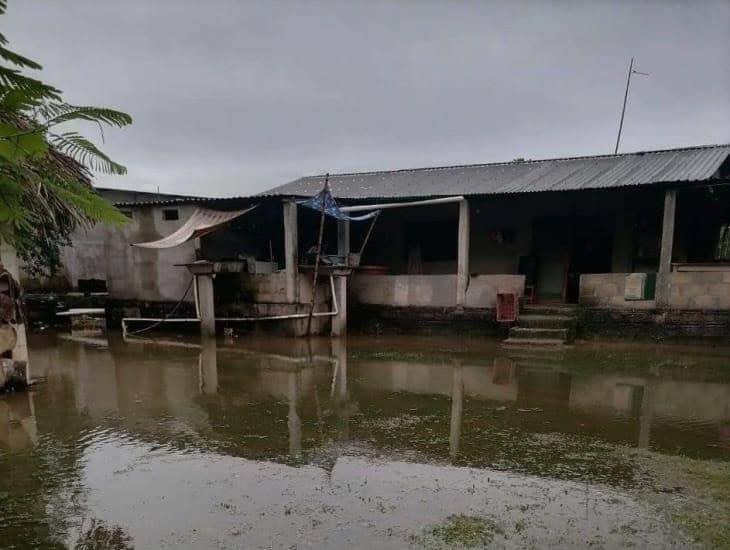 Estas son las zonas afectadas por desbordamiento de ríos y afluentes en el Sur de Veracruz