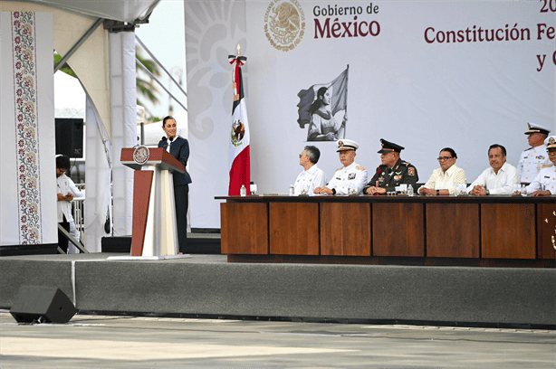 Claudia Sheinbaum preside en Veracruz la conmemoración de la creación de la Armada de México | VIDEO