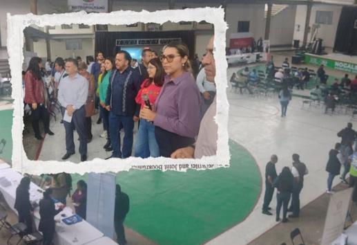 Realizan Feria del Empleo en Nogales con cerca de 300 plazas ofertadas