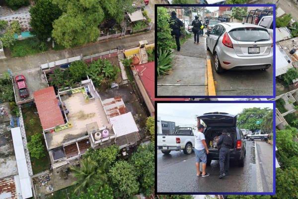Tras enfrentamientos, asegura SSP Veracruz armas y vehículos en Tuxpan