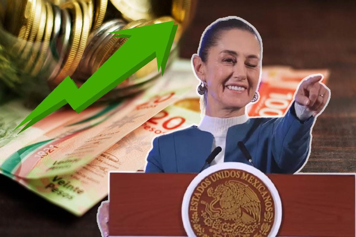 ¿Cuál será el aumento al salario mínimo en 2025 con Claudia Sheinbaum?