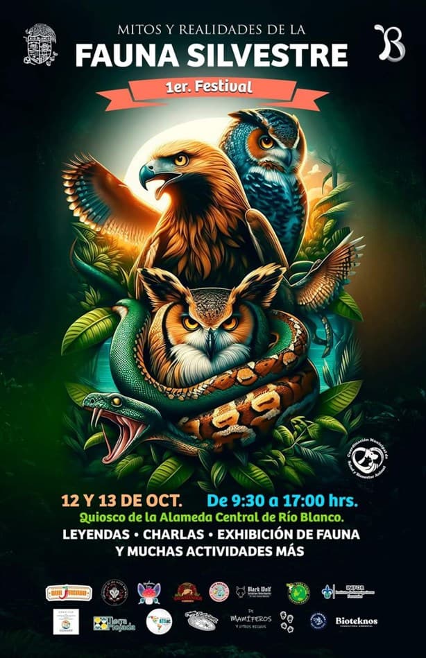 Preparan el Festival de la Fauna Silvestre en Río Blanco, ¿te apuntas?