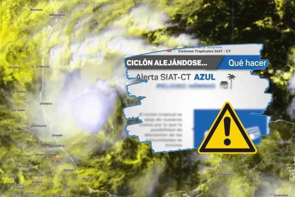 ¡Atento! Activan nueva Alerta Azul para Veracruz por tormenta tropical Milton