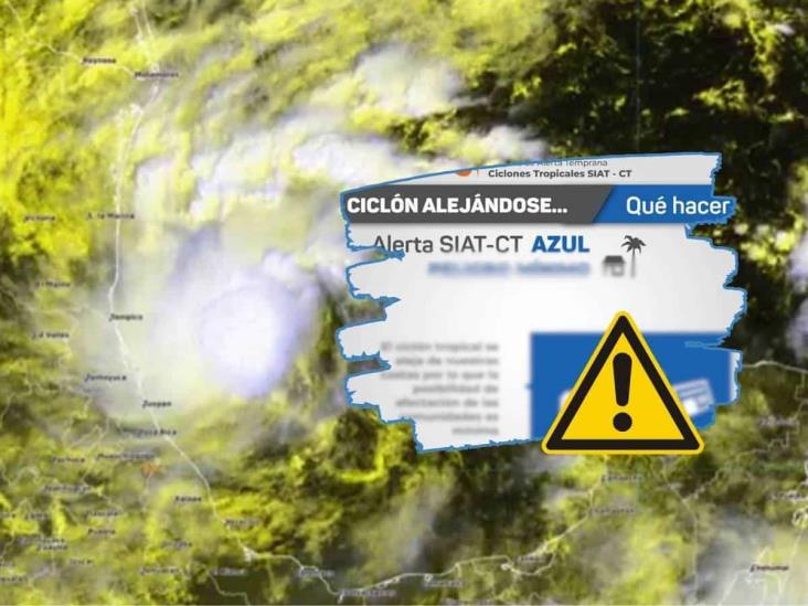 ¡Atento! Activan nueva Alerta Azul para Veracruz por tormenta tropical Milton