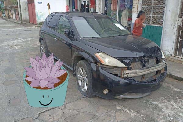 Retiran autos maceta de calles de Misantla