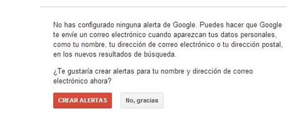 Así puedes saber si alguien publica tu nombre en Google