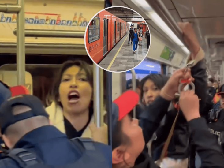 No fuera Luna Bella: Indignación por arresto de mujer que contaba cuentos en el Metro CDMX (+VIDEO)