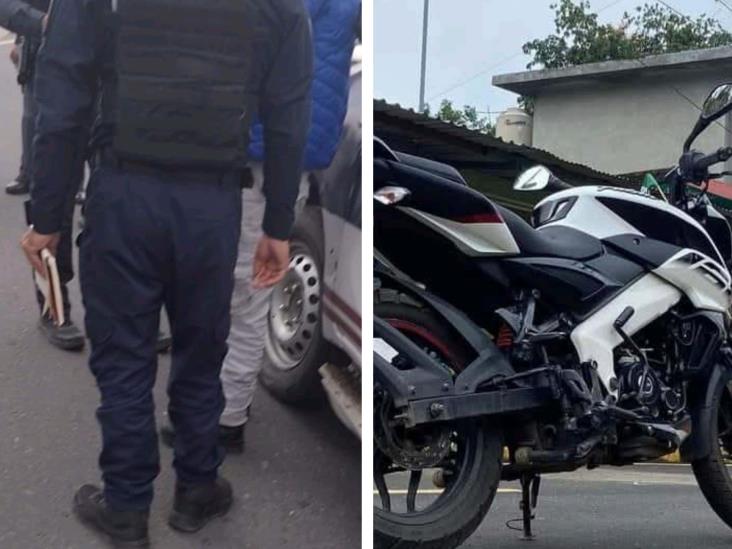 Hombres armados lo despojan de su moto sobre la autopista 150D Orizaba-Córdoba