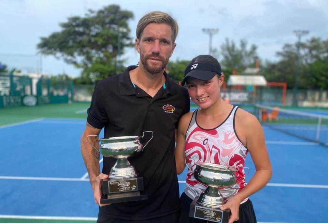 Se coronan Maximiliano Estévez y Hanne Estrada