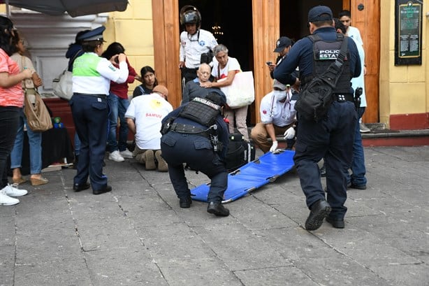 Dos personas se desploman en plena misa en la Catedral de Xalapa