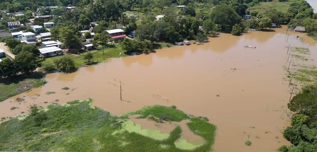 Seis municipios del sur de Veracruz se están inundando por los desagües de los estados de Chiapas y Oaxaca