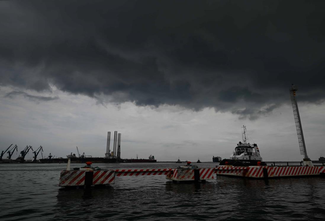 Pronostican norte con rachas de hasta 80 Km/h en Veracruz