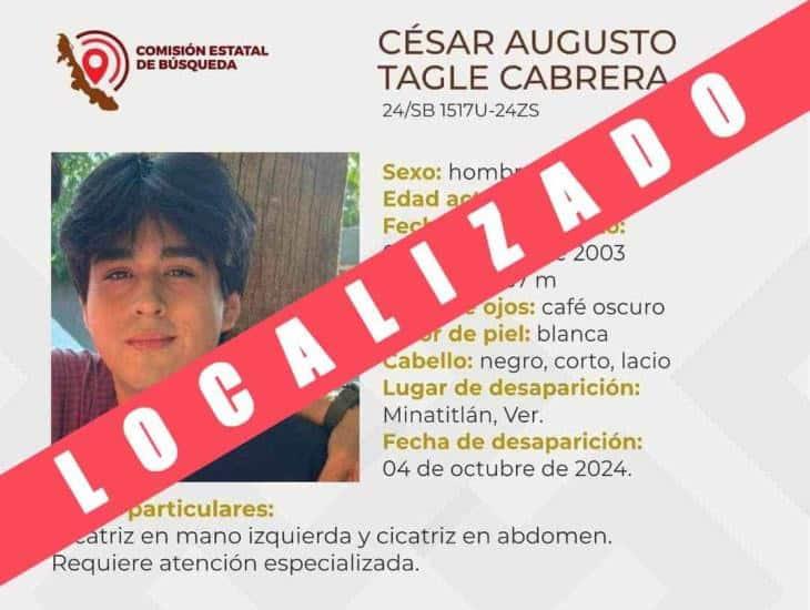 Sano y salvo localizaron a individuo reportado como desaparecido