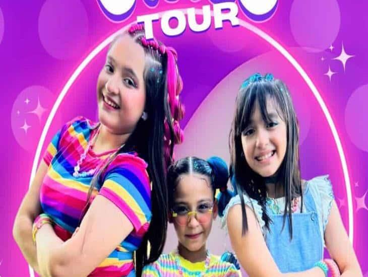 Hermanitas Cárdenas debutarán en Veracruz con su gira Super Girls Tour