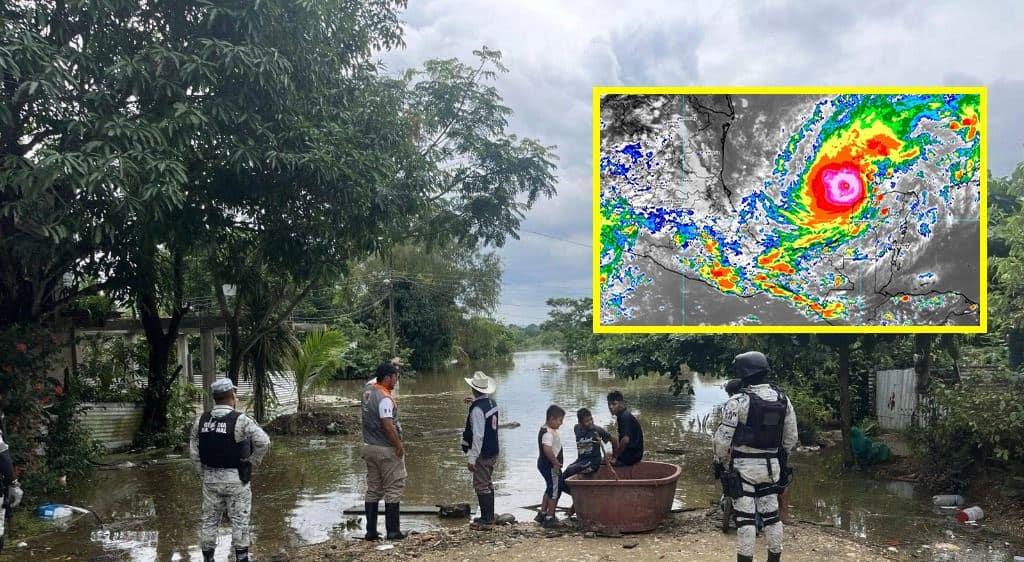 Huracán Milton: Ajustó su trayectoria en las ultimas horas; Yucatán en alerta roja