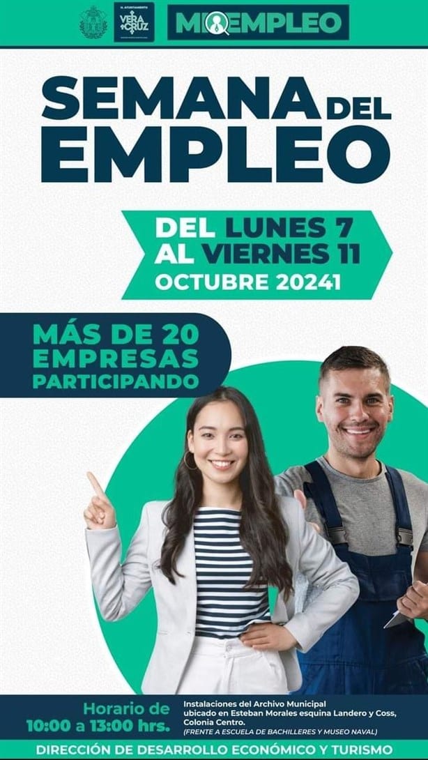 Feria de empleo en Veracruz 2024 | Fecha y horarios