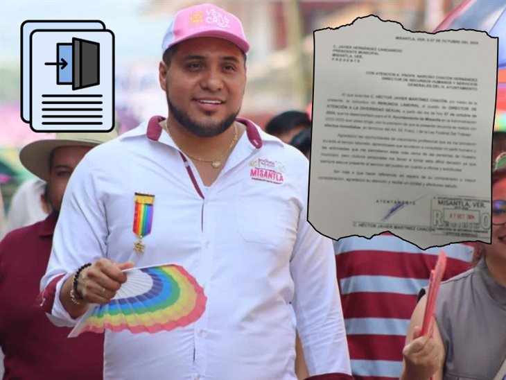 Héctor Martínez Chacón renuncia como director de Atención a la Diversidad Sexual en Misantla