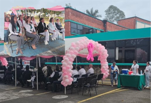 IMSS Veracruz Norte participa en campaña contra el cáncer de mama