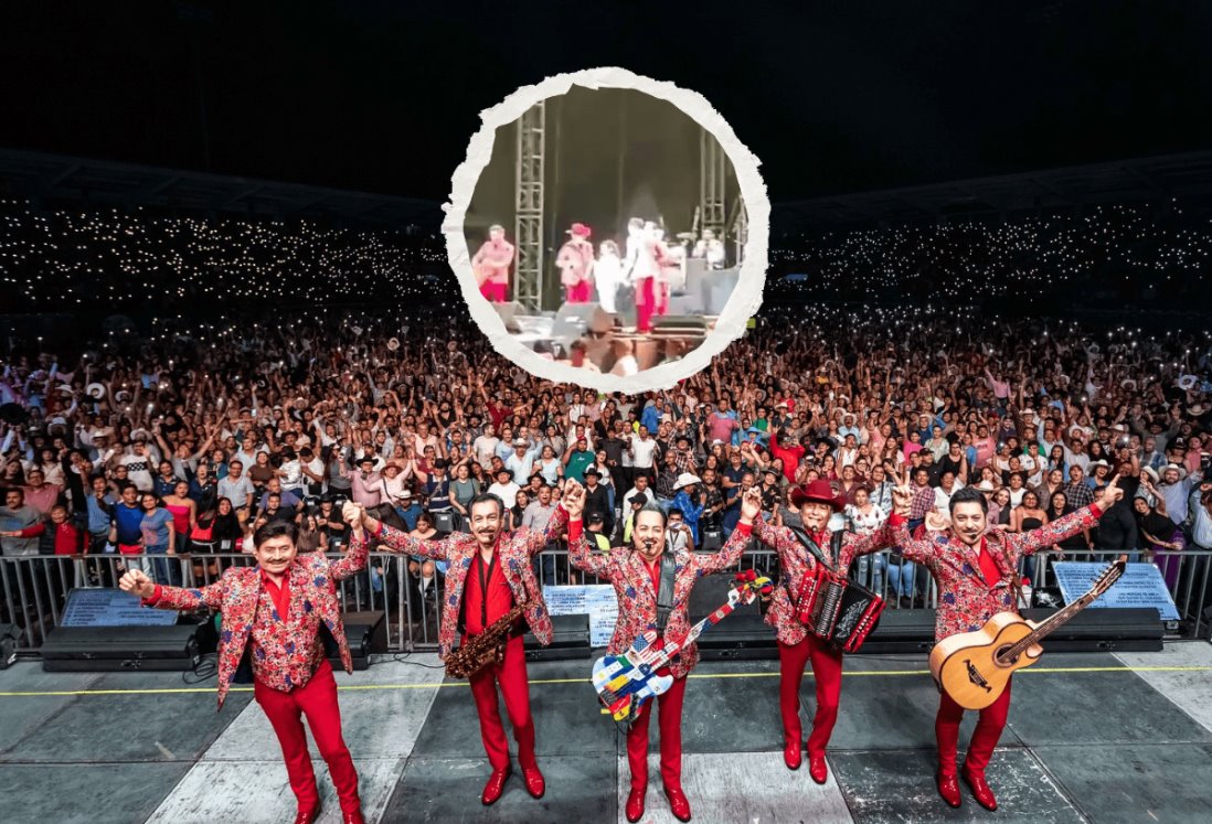 Niña sube a cantar con Los Tigres del Norte en su concierto en Veracruz | VIDEO