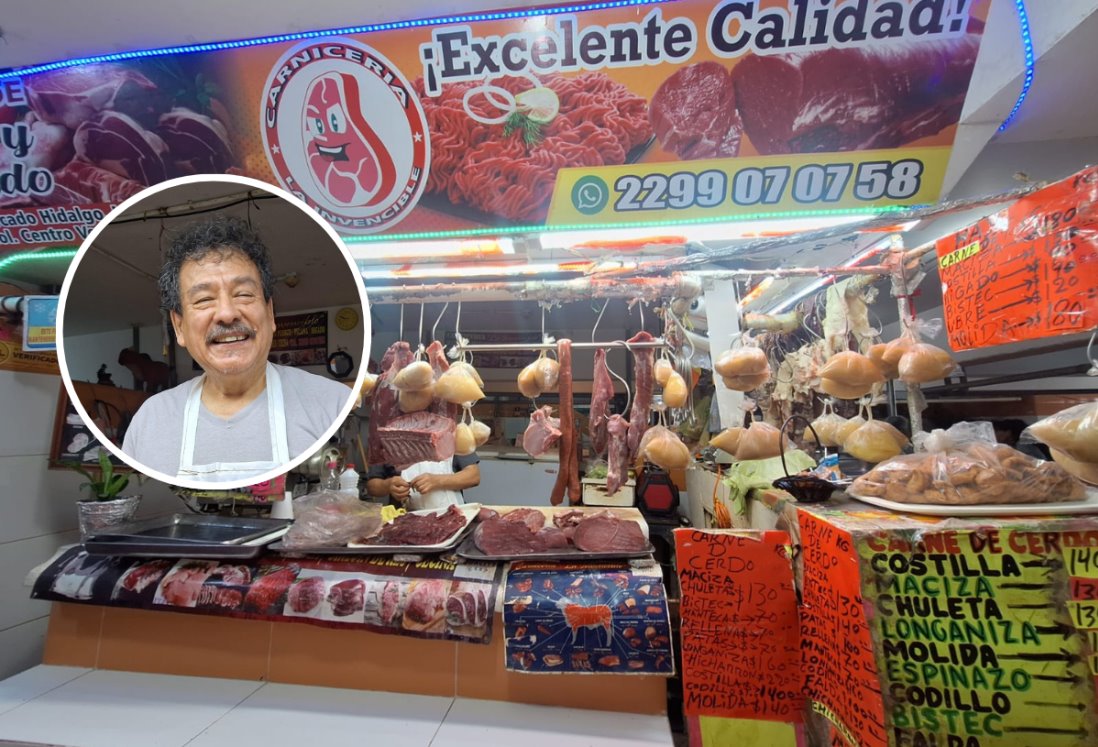 Se mantienen los precios de la carne en el mercado Hidalgo de Veracruz