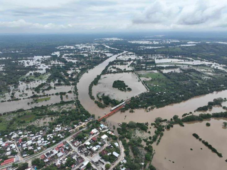 Declaratoria de emergencia para 4 municipios del sur de Veracruz