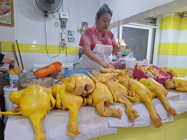 Conoce el precio del pollo en la zona de mercados de Veracruz