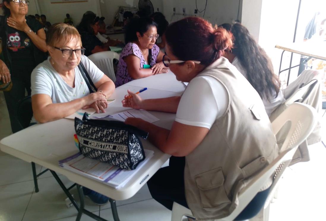 En Veracruz y Boca del Río solo se registran mujeres de 63 y 64 años a la pensión del Bienestar