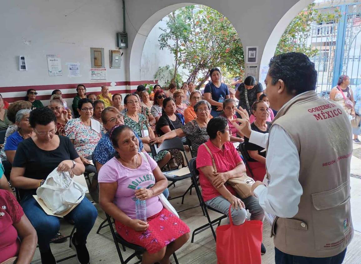 Con afluencia arranca en Acayucan registro del programa “Pensión Mujeres Bienestar” l VIDEO