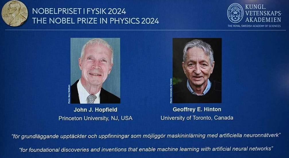 Ellos son Hopfield y Hinton los galardonados con el premio Nobel de Física 2024