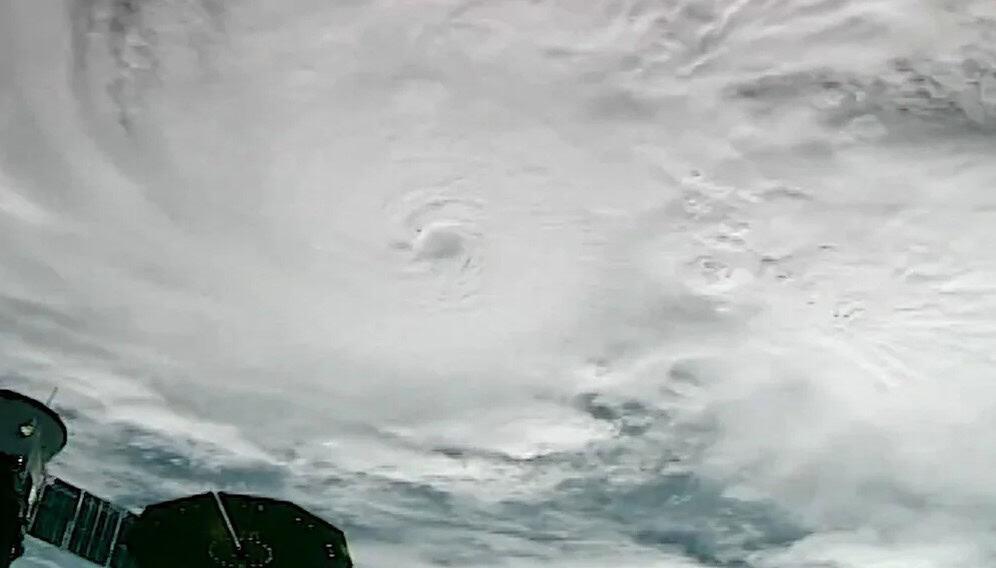 ¡Impresionante! Así se ve el huracán Milton de categoría 5 desde el espacio | VIDEO