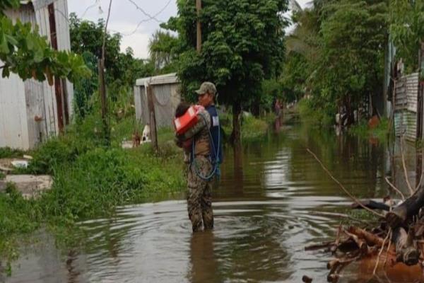 Más de 5 mil casas en Coatzacoalcos fueron afectadas por las lluvias