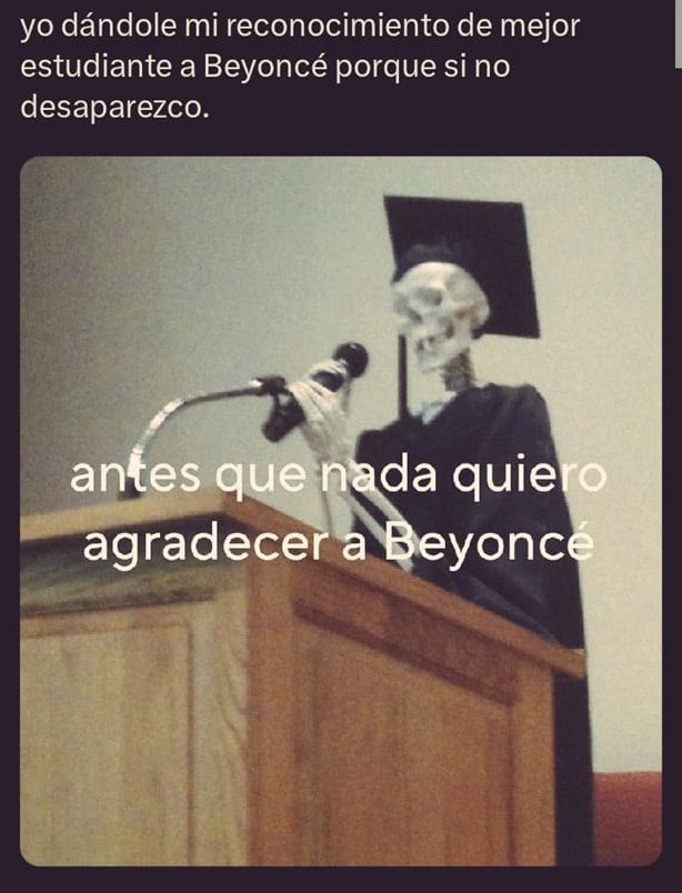 La maldición de Beyoncé; este sería el origen de los memes