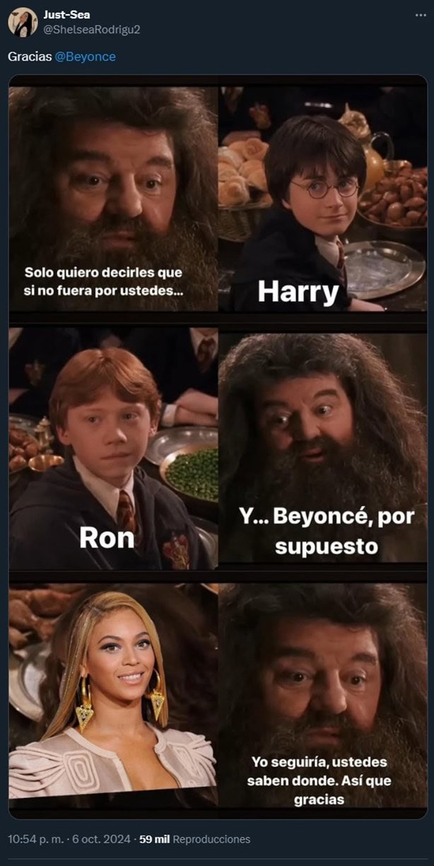 La maldición de Beyoncé; este sería el origen de los memes