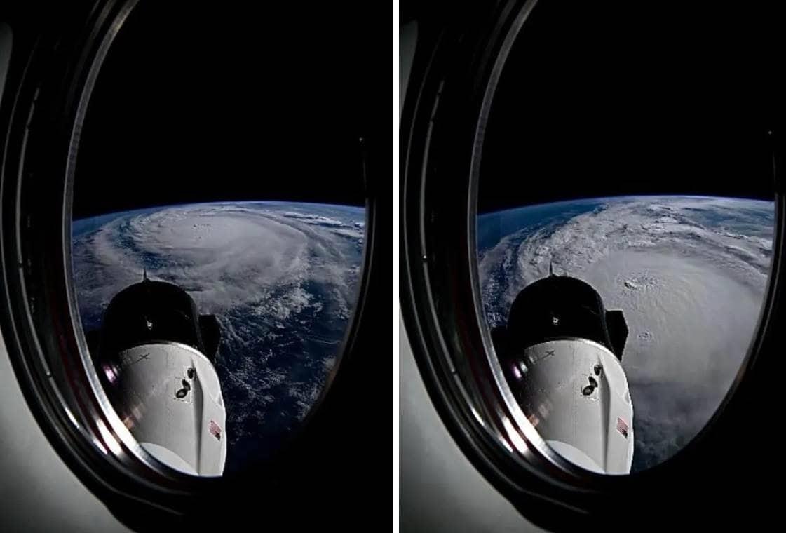 Huracán Milton: así fue grabado desde la nave espacial Dragon Endeavour, ¡impactante VIDEO! 