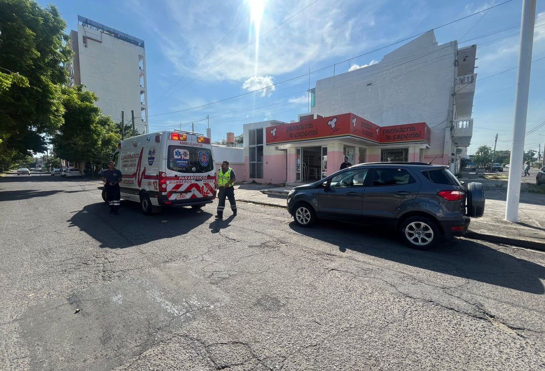 Accidente en fraccionamiento Reforma de Veracruz deja una persona lesionada