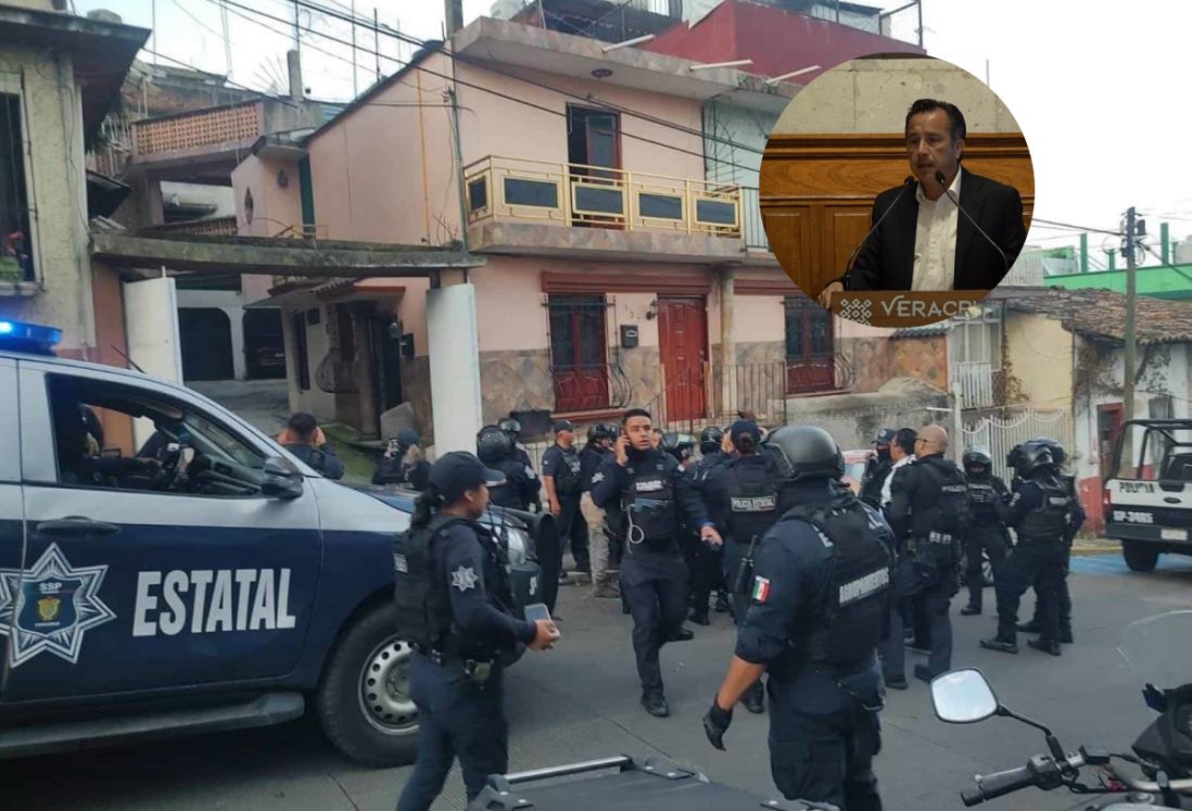 Hay 1 detenido por restos humanos encontrados en Xalapa; no tienen que ver con delincuencia organizada: gobernador