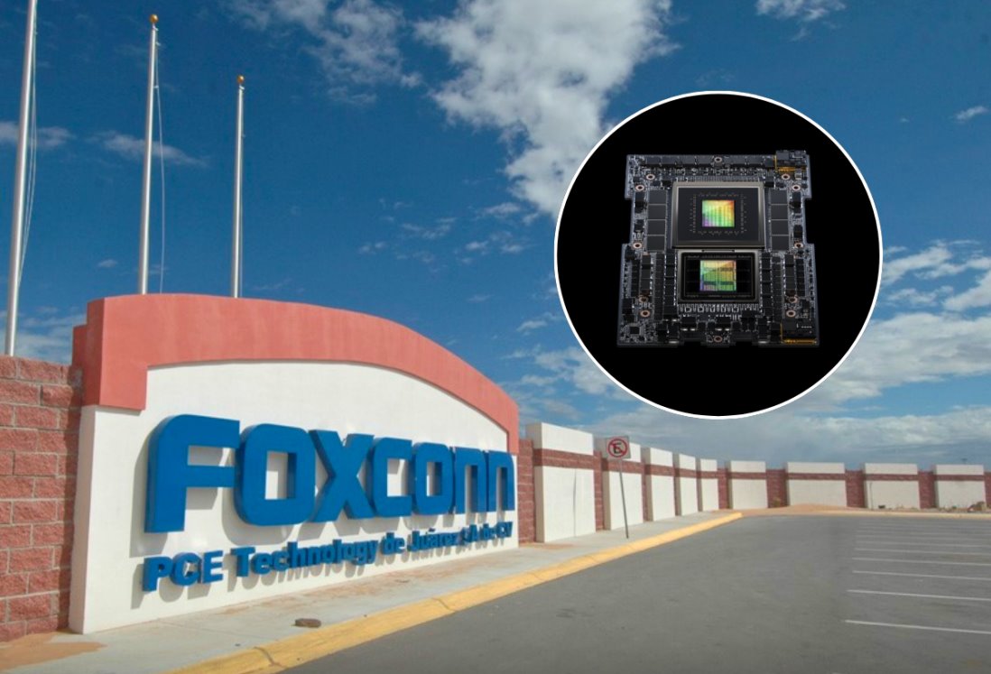 Foxconn construirá la mayor planta de superchips Nvidia en México