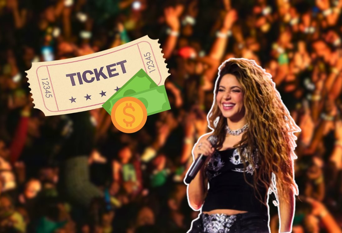 Así puedes comprar boletos para el concierto de Shakira en México Precios