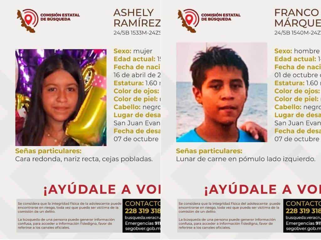 Localizan en Coatzacoalcos a jóvenes desaparecidos en San Juan